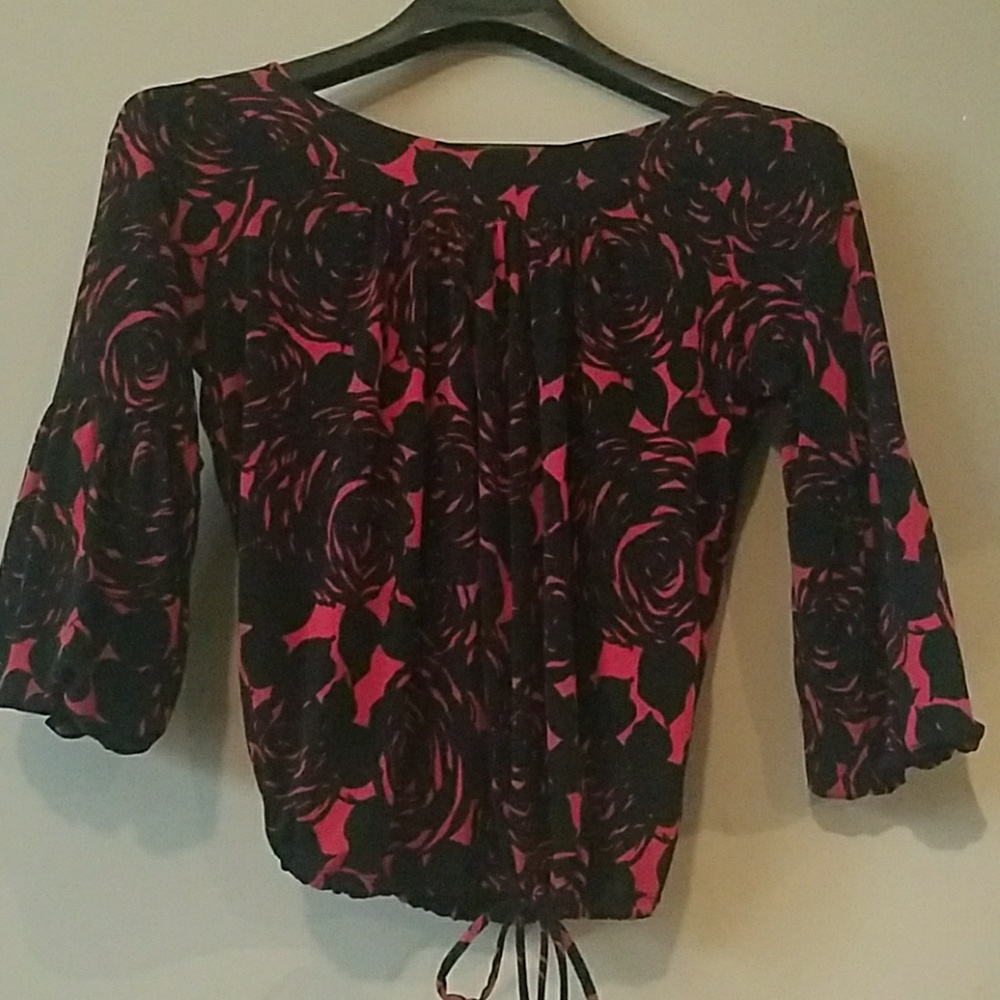 🌹 Beautiful "Fall Roses" Top🌹